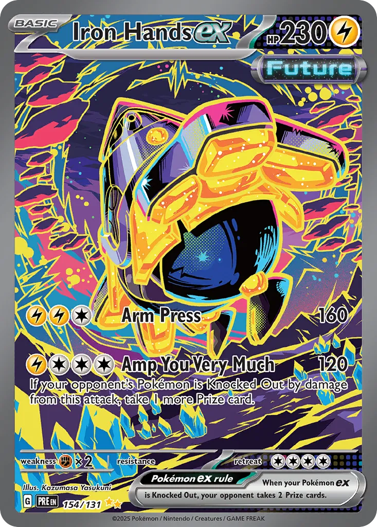 Iron Hands ex — SV: Prismatic Evolutions — Pokémon