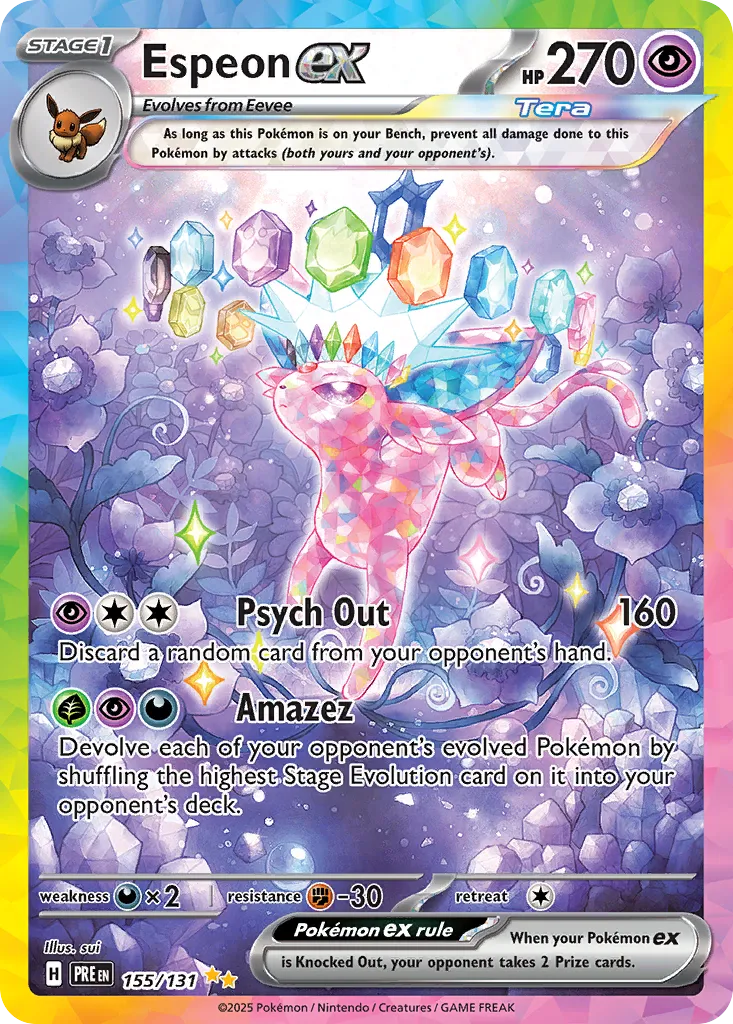 Espeon ex — SV: Prismatic Evolutions — Pokemon