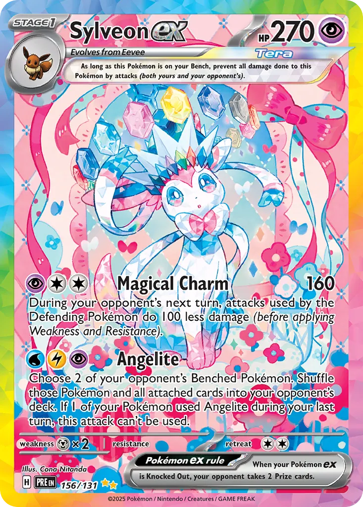 Sylveon ex — SV: Prismatic Evolutions — Pokémon