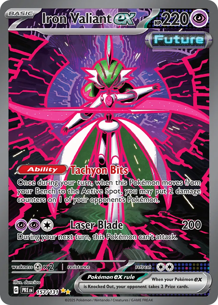 Iron Valiant ex — SV: Prismatic Evolutions — Pokemon