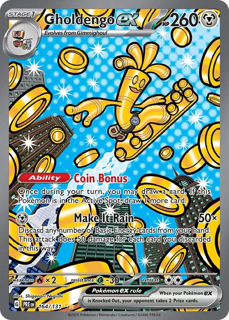 Gholdengo ex — SV: Prismatic Evolutions — Pokemon
