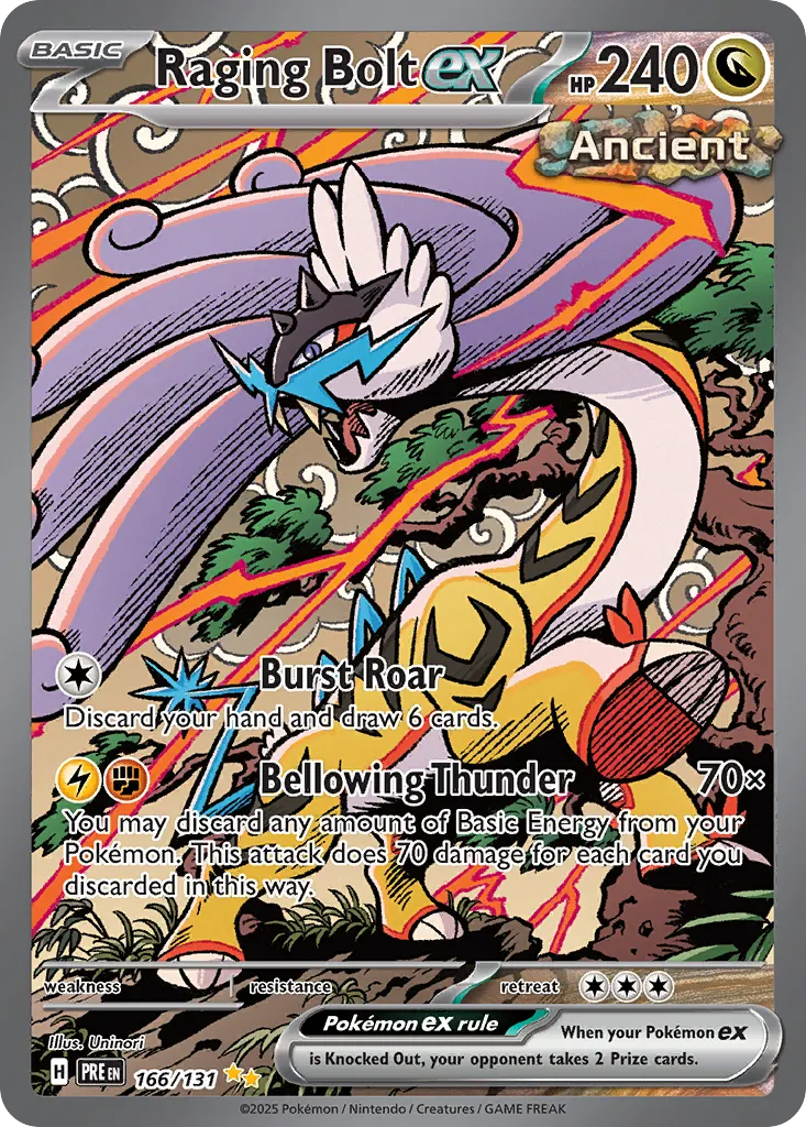 Raging Bolt ex — SV: Prismatic Evolutions — Pokémon