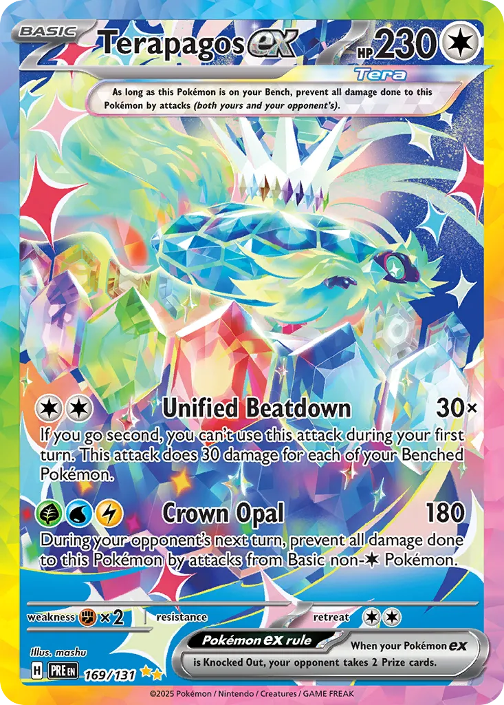 Terapagos ex — SV: Prismatic Evolutions — Pokemon