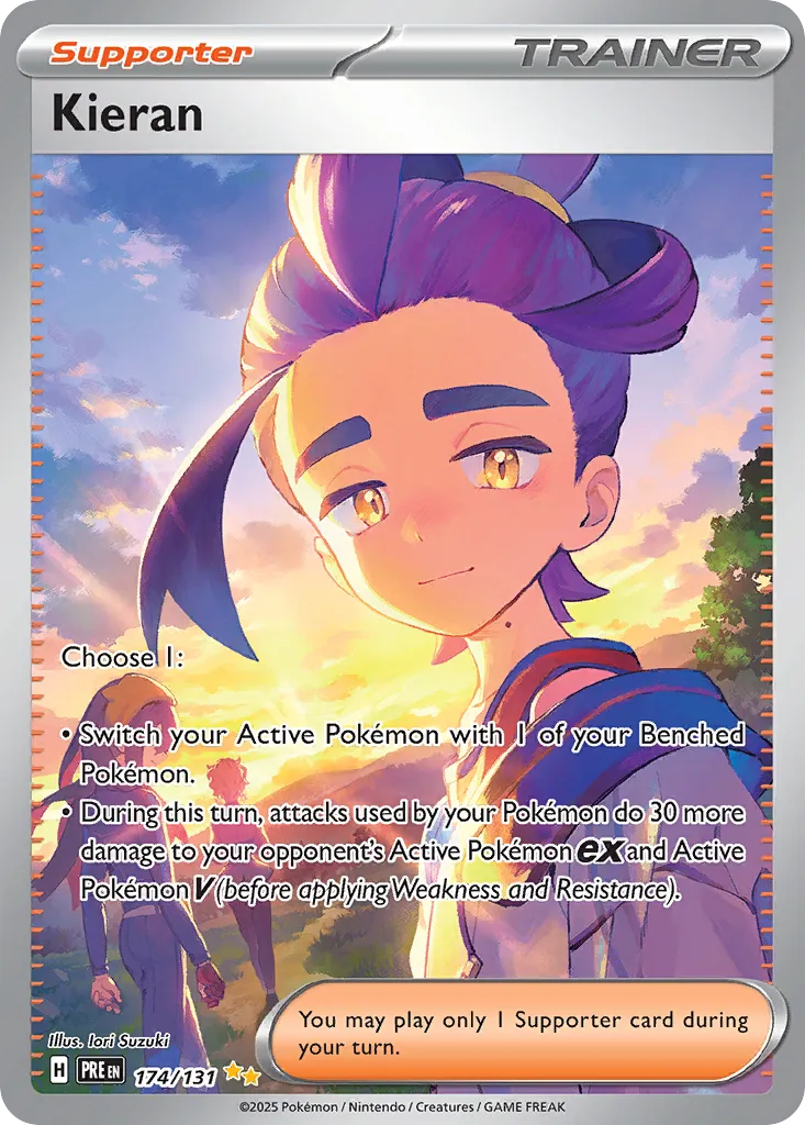 Kieran — SV: Prismatic Evolutions — Pokemon