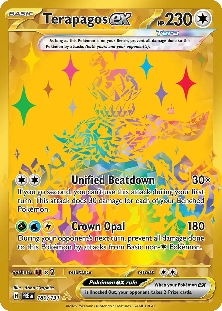 Terapagos ex — SV: Prismatic Evolutions — Pokemon