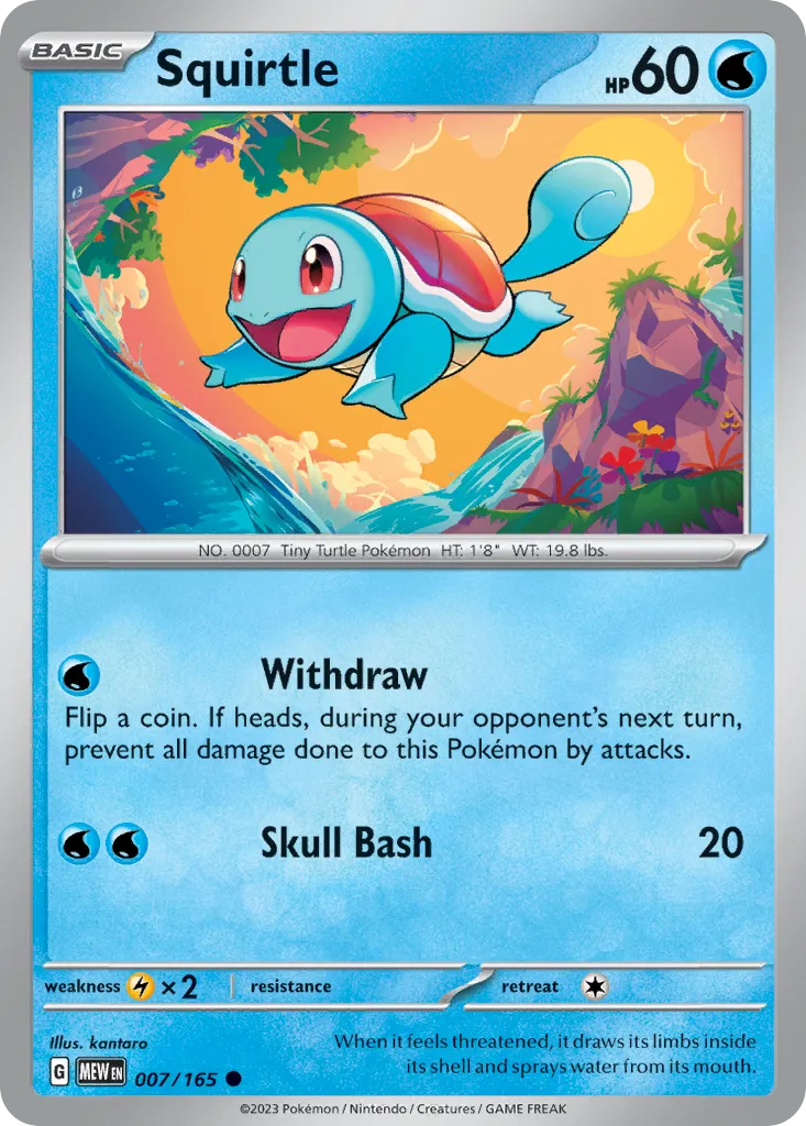 Carapuce — SV: Scarlet & Violet 151 — Pokémon