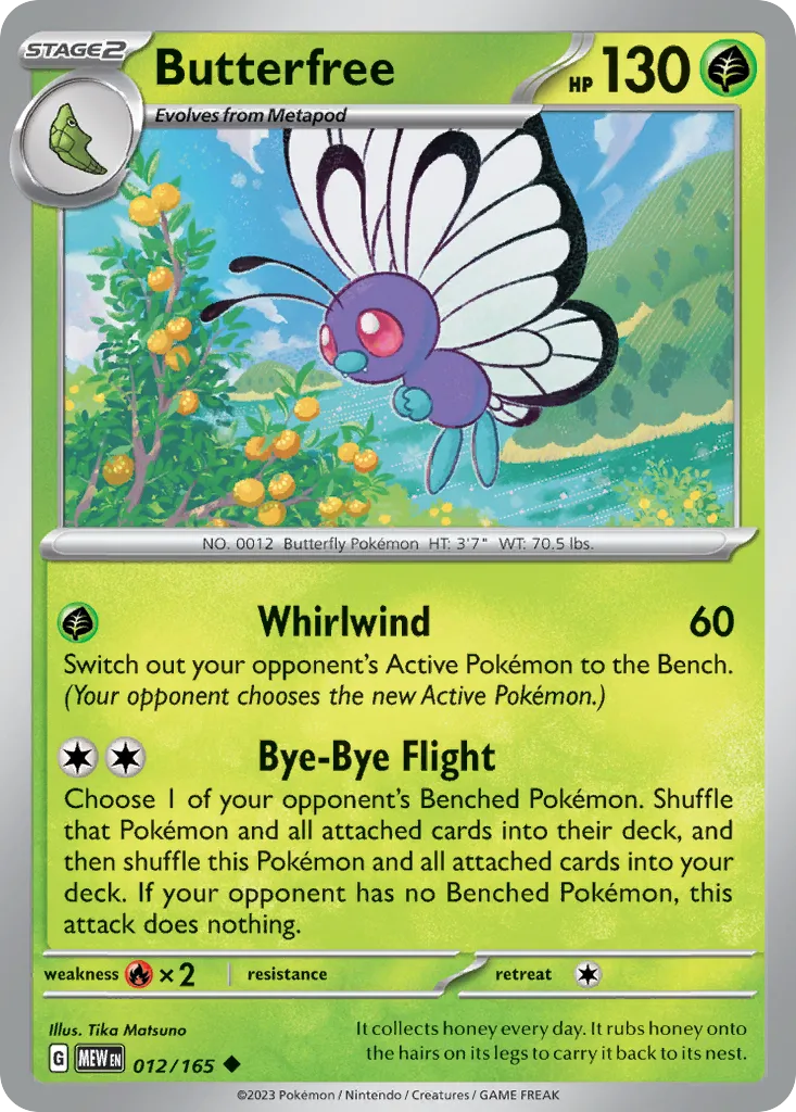 Butterfree — SV: Scarlet & Violet 151 — Pokemon