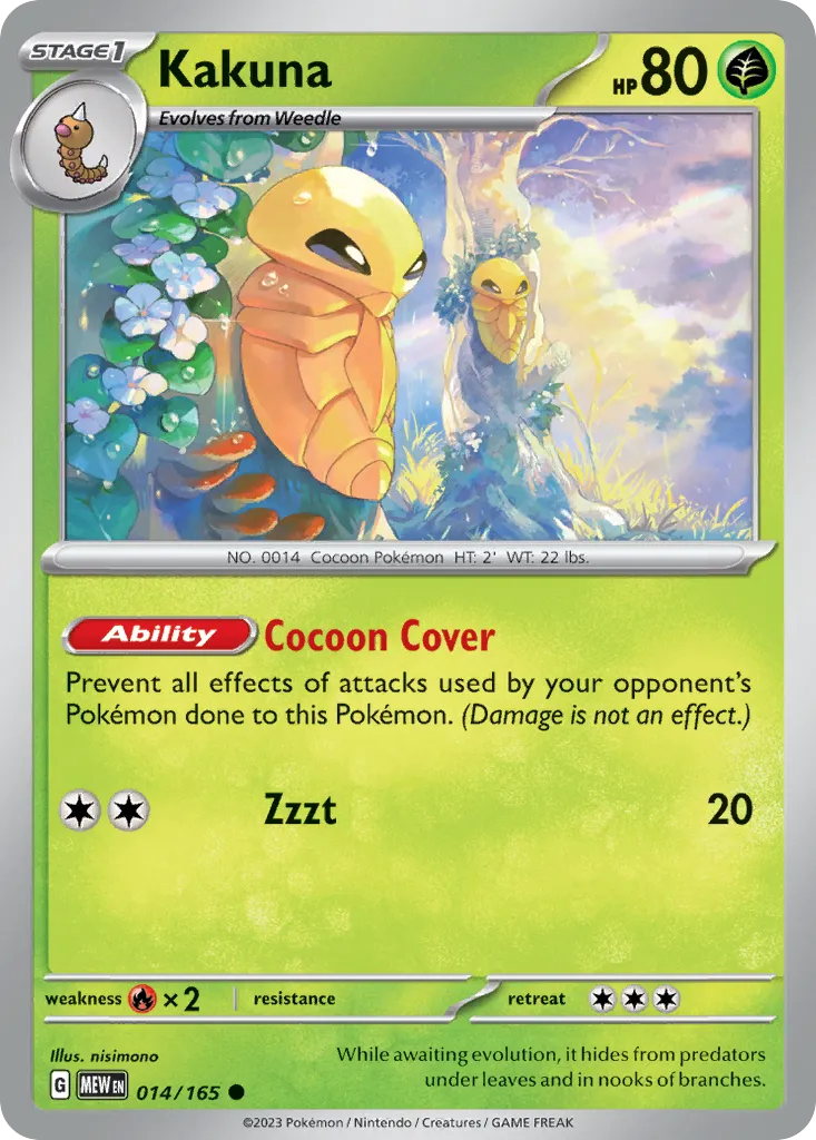 Kakuna — SV: Scarlet & Violet 151 — Pokémon
