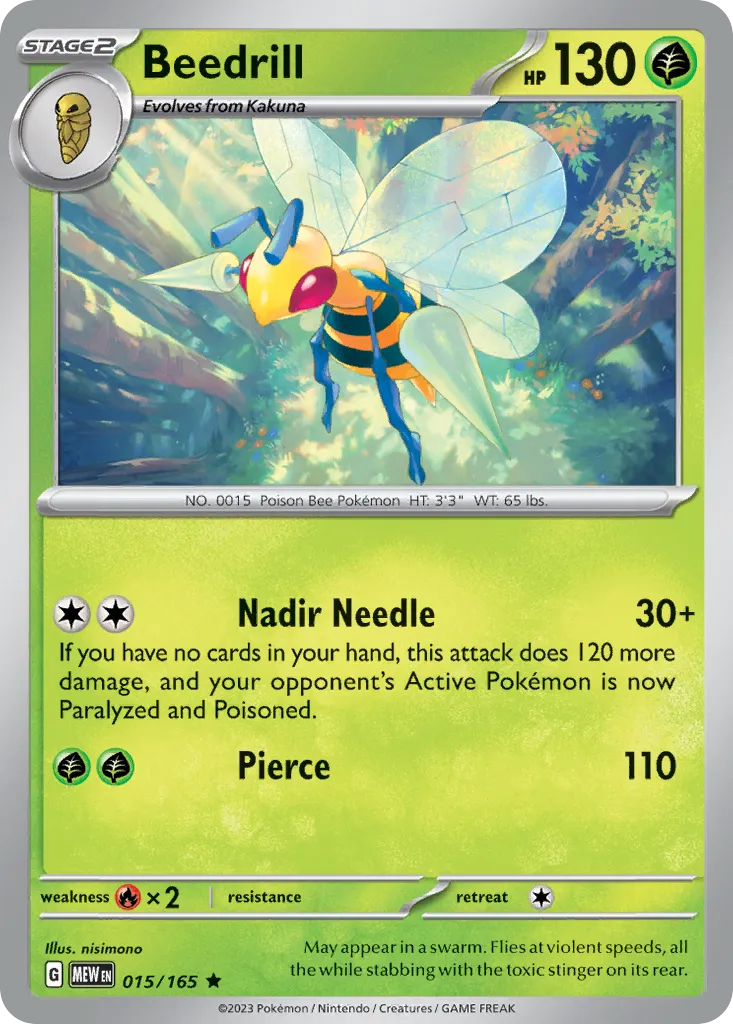 Beedrill — SV: Scarlet & Violet 151 — Pokemon