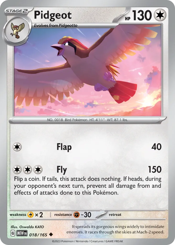 Pidgeot — SV: Scarlet & Violet 151 — Pokemon