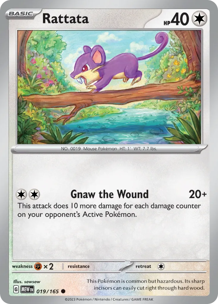 Rattata — SV: Scarlet & Violet 151 — Pokémon