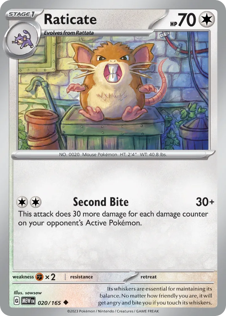 Rattatac — SV: Scarlet & Violet 151 — Pokémon