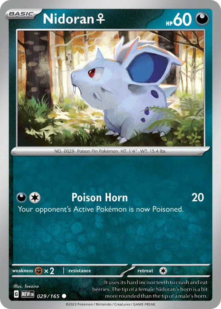 Nidoran F — SV: Scarlet & Violet 151 — Pokémon
