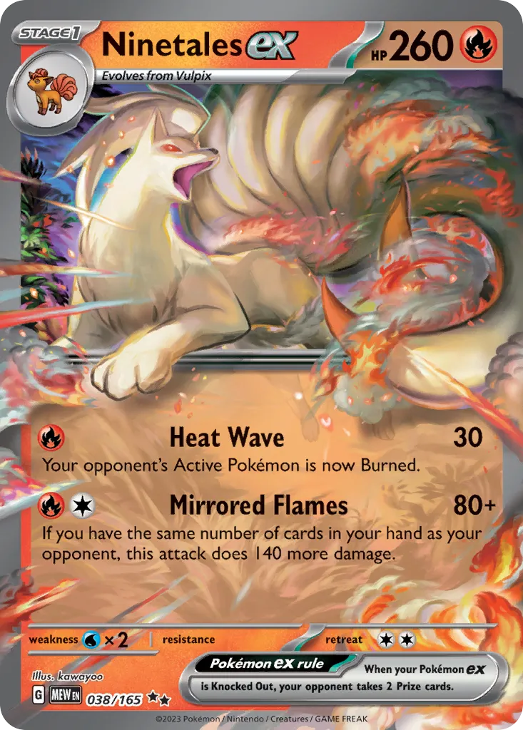 Ninetales ex — SV: Scarlet & Violet 151 — Pokémon