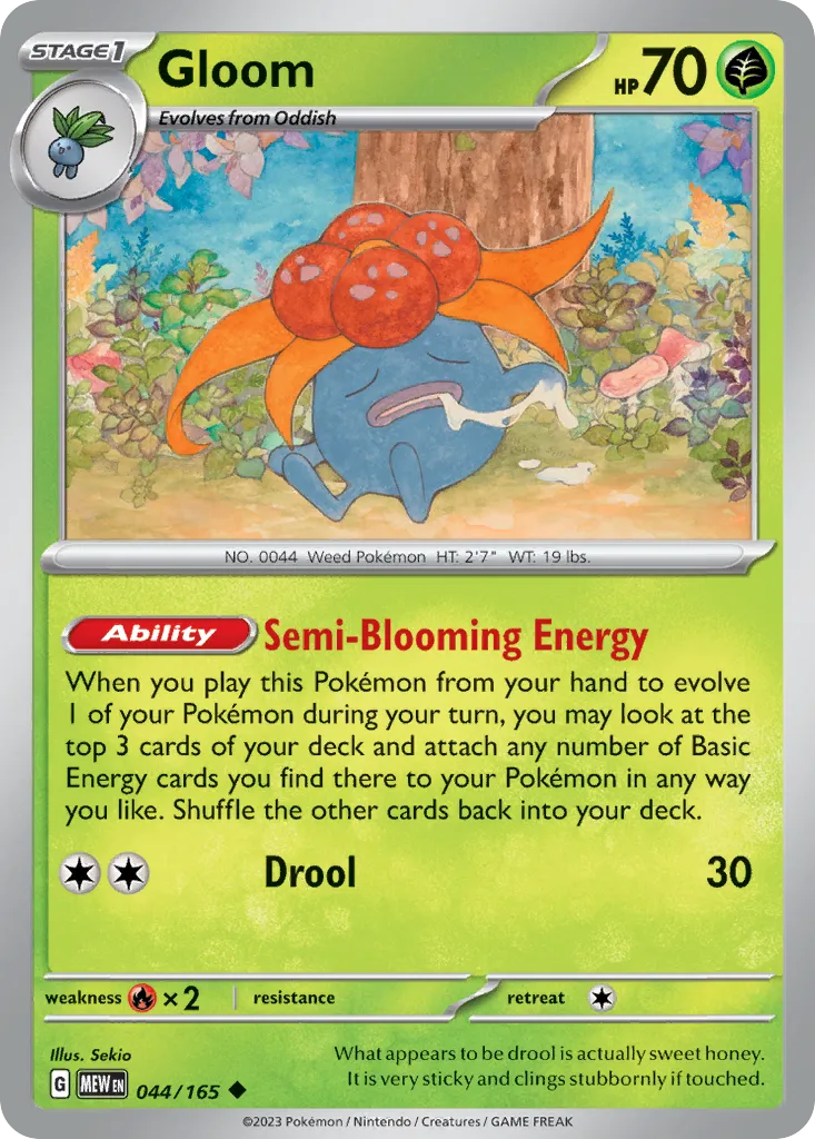 Gloom — SV: Scarlet & Violet 151 — Pokémon