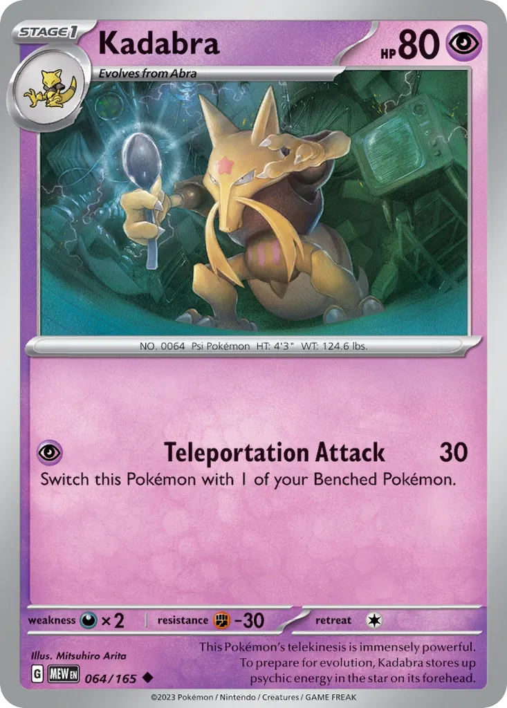 Kadabra — SV: Scarlet & Violet 151 — Pokémon