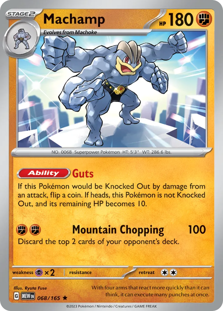 Machamp — SV: Scarlet & Violet 151 — Pokémon