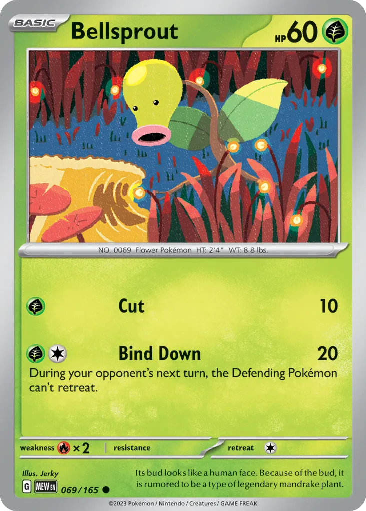Bellsprout — SV: Scarlet & Violet 151 — Pokémon