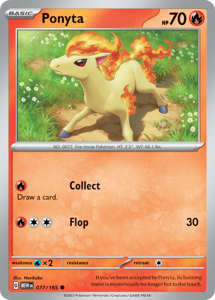 Ponyta — SV: Scarlet & Violet 151 — Pokémon