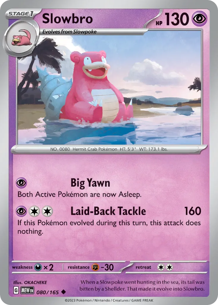 Slowbro — SV: Scarlet & Violet 151 — Pokémon
