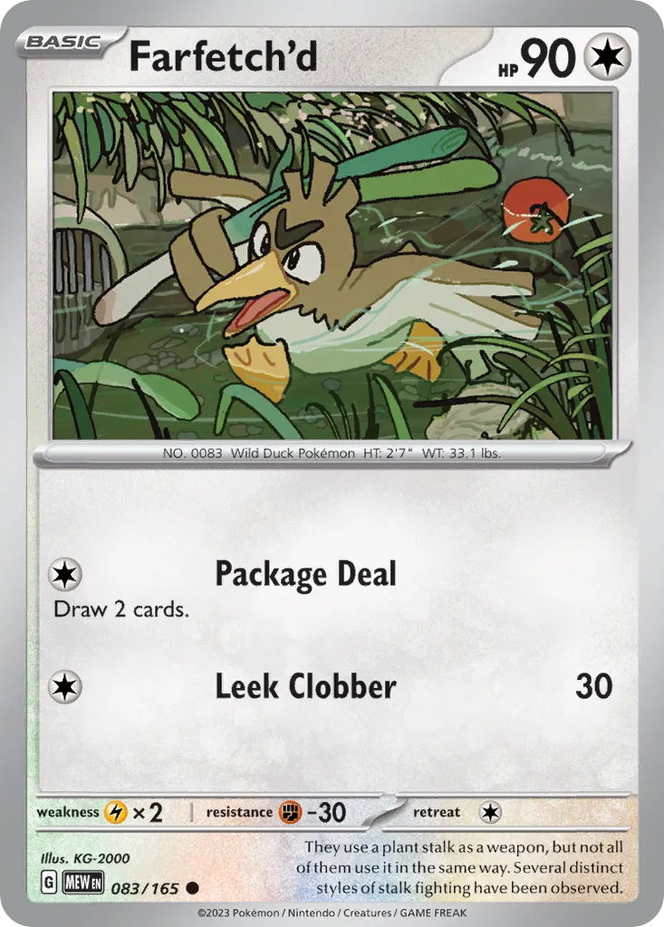 Farfetch'd — SV: Scarlet & Violet 151 — Pokémon