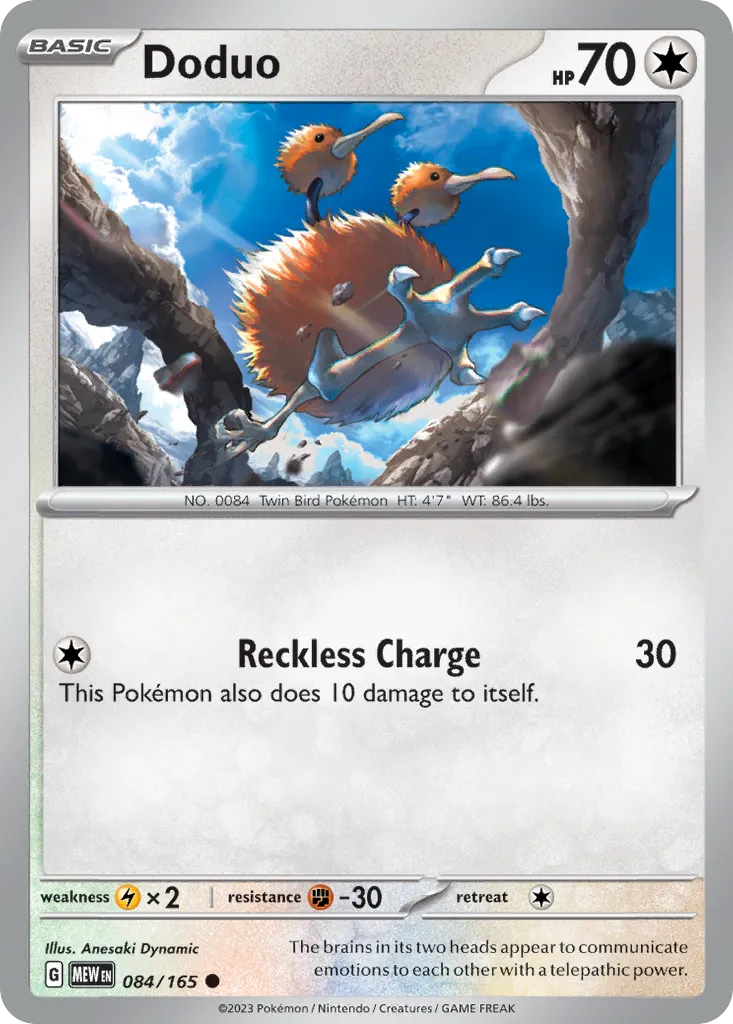 Doduo — SV: Scarlet & Violet 151 — Pokémon