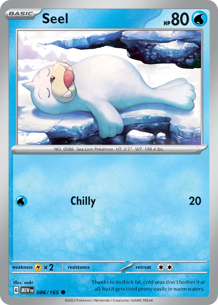 Otaria — SV: Scarlet & Violet 151 — Pokémon