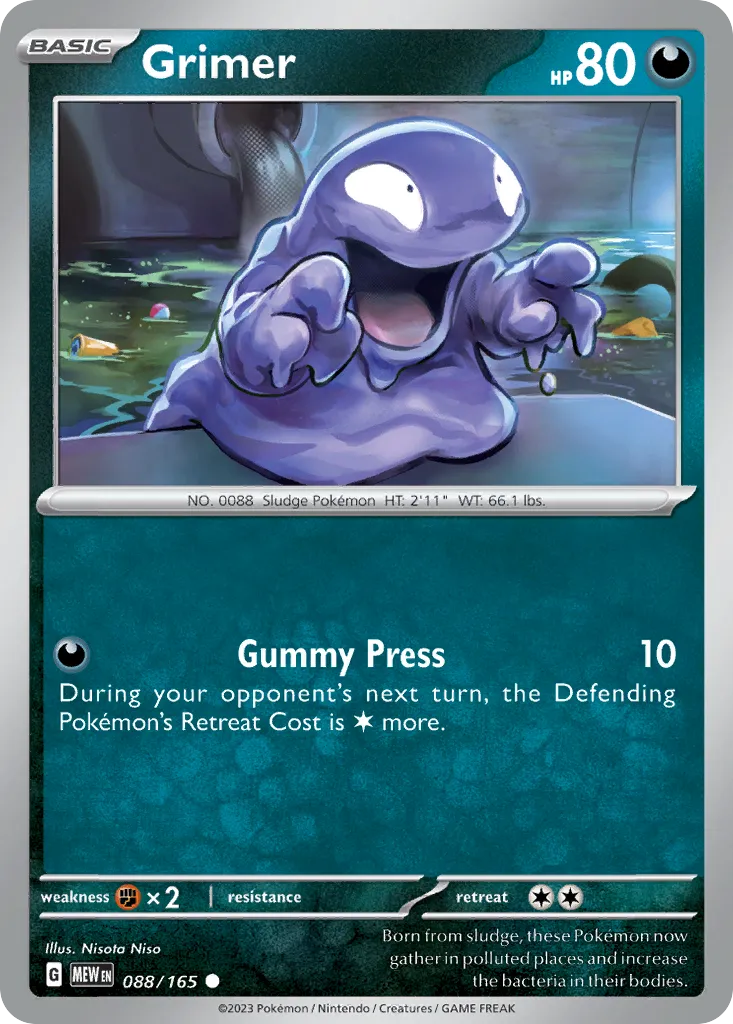 Grimer — SV: Scarlet & Violet 151 — Pokémon