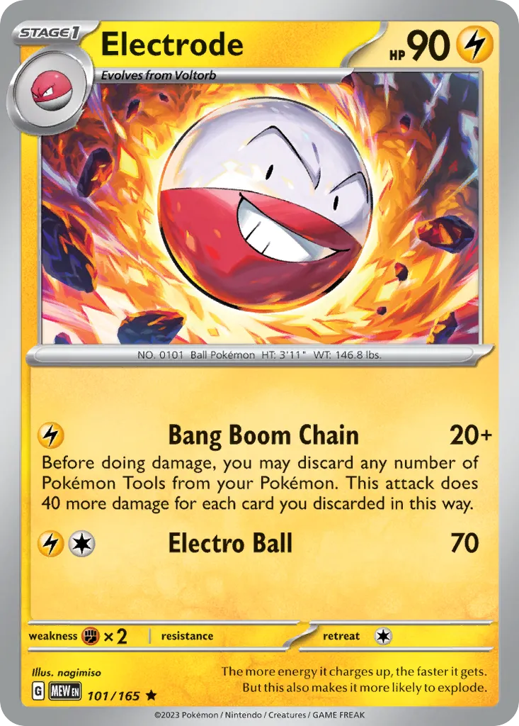 Electrode — SV: Scarlet & Violet 151 — Pokémon