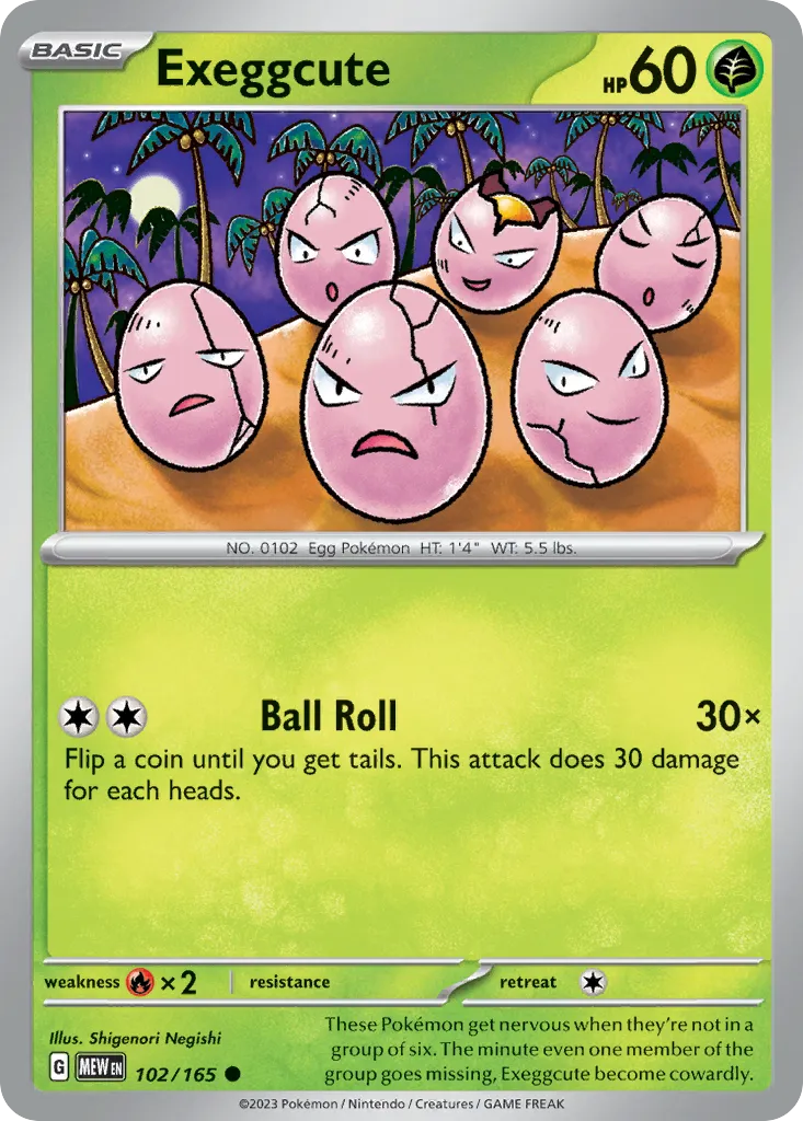 Exeggcute — SV: Scarlet & Violet 151 — Pokémon