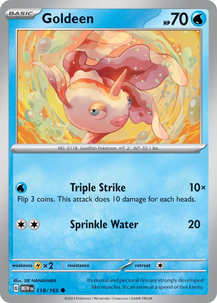 Poissirène — SV: Scarlet & Violet 151 — Pokémon