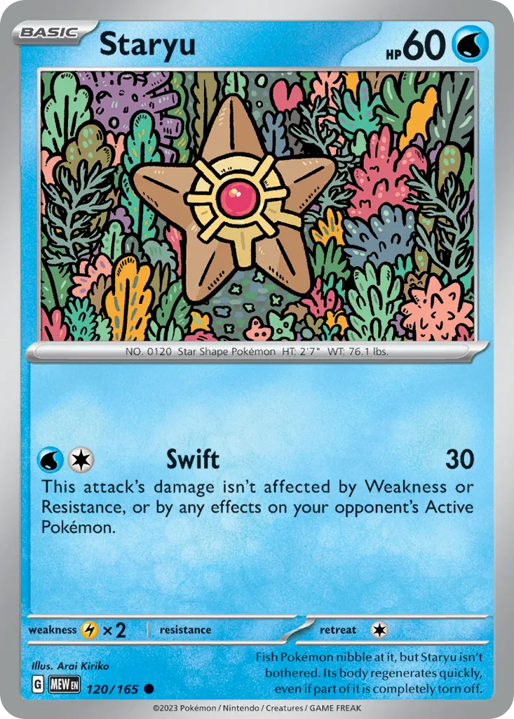Staryu — SV: Scarlet & Violet 151 — Pokémon