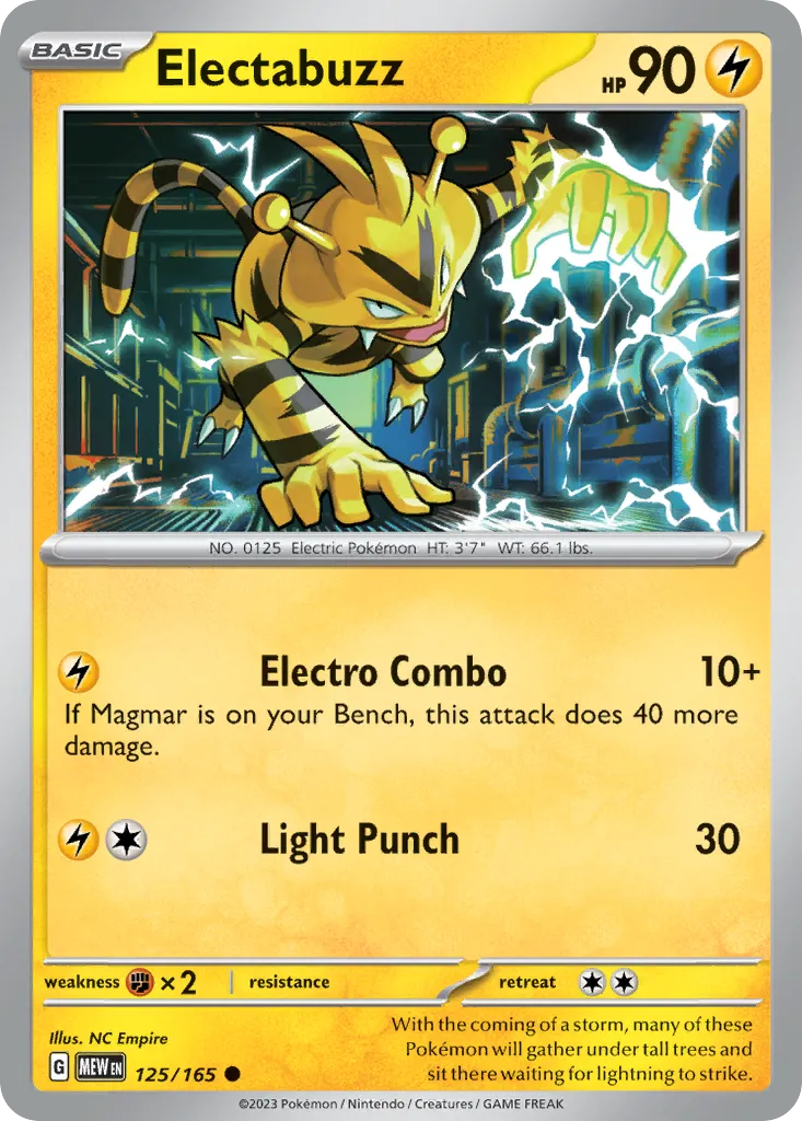 Electabuzz — SV: Scarlet & Violet 151 — Pokémon