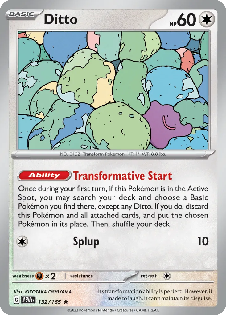 Ditto — SV: Scarlet & Violet 151 — Pokemon