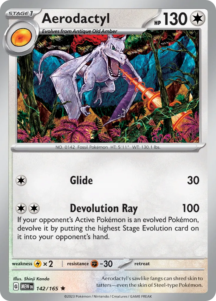 Aerodactyl — SV: Scarlet & Violet 151 — Pokémon