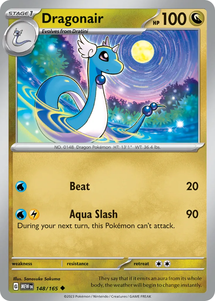 Dragonair — SV: Scarlet & Violet 151 — Pokémon