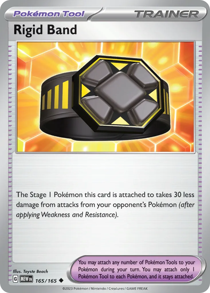 Rigid Band — SV: Scarlet & Violet 151 — Pokémon
