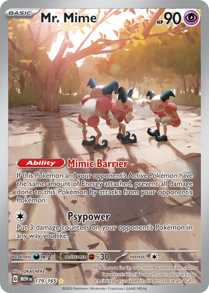 Mr. Mime — SV: Scarlet & Violet 151 — Pokémon
