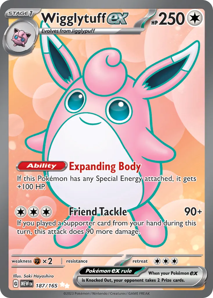 Grodoudou ex — SV: Scarlet & Violet 151 — Pokémon