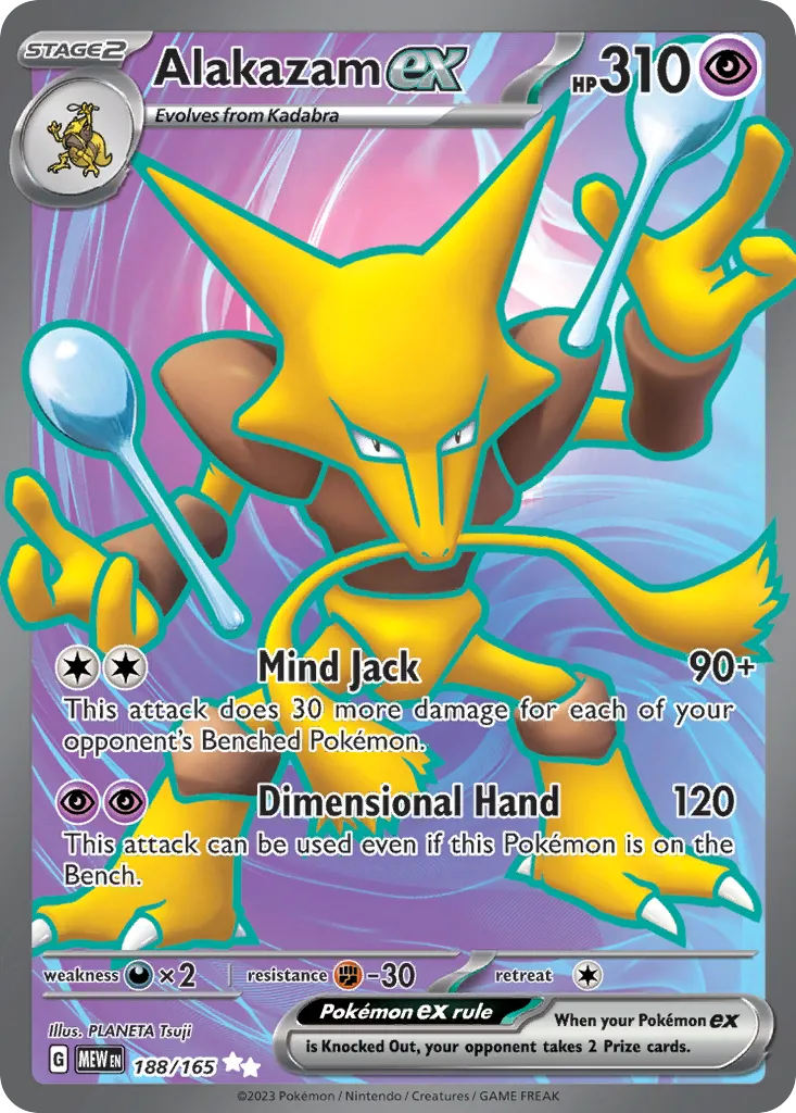 Alakazam ex — SV: Scarlet & Violet 151 — Pokémon