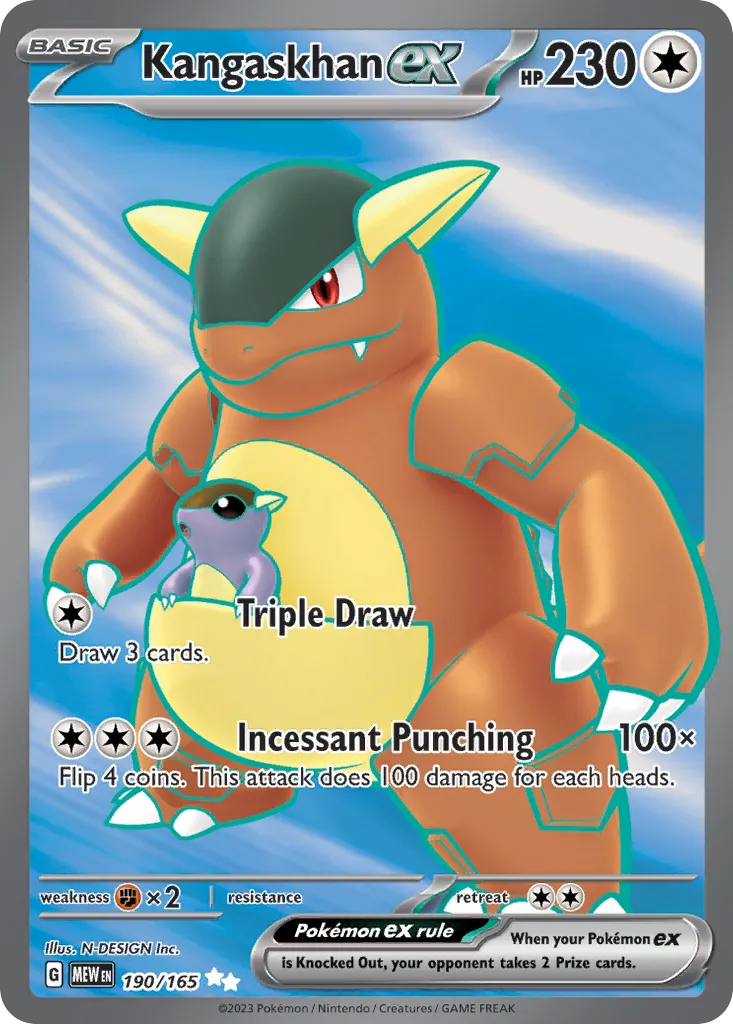 Kangaskhan ex — SV: Scarlet & Violet 151 — Pokémon