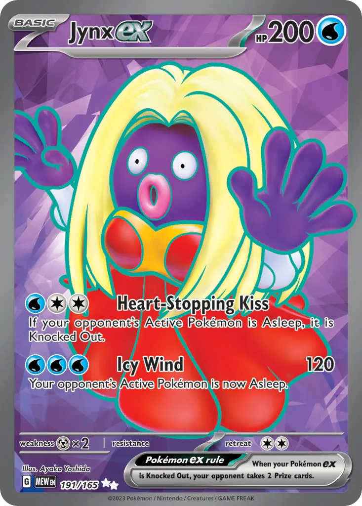 Jynx ex — SV: Scarlet & Violet 151 — Pokémon