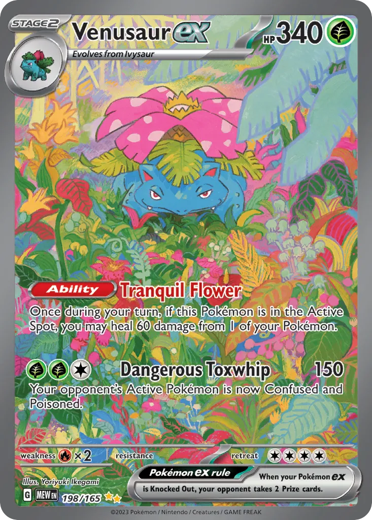 Venusaur ex — SV: Scarlet & Violet 151 — Pokémon