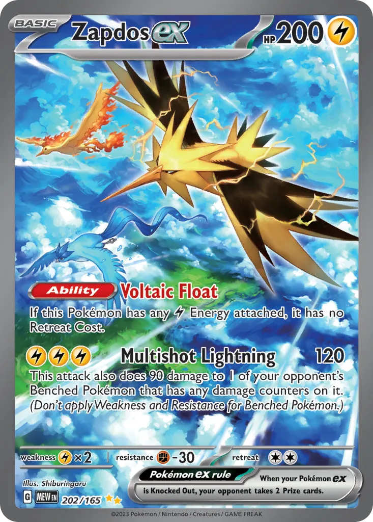 Électhor ex — SV: Scarlet & Violet 151 — Pokémon