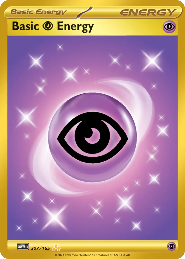 Énergie Psy de base — SV: Scarlet & Violet 151 — Pokémon