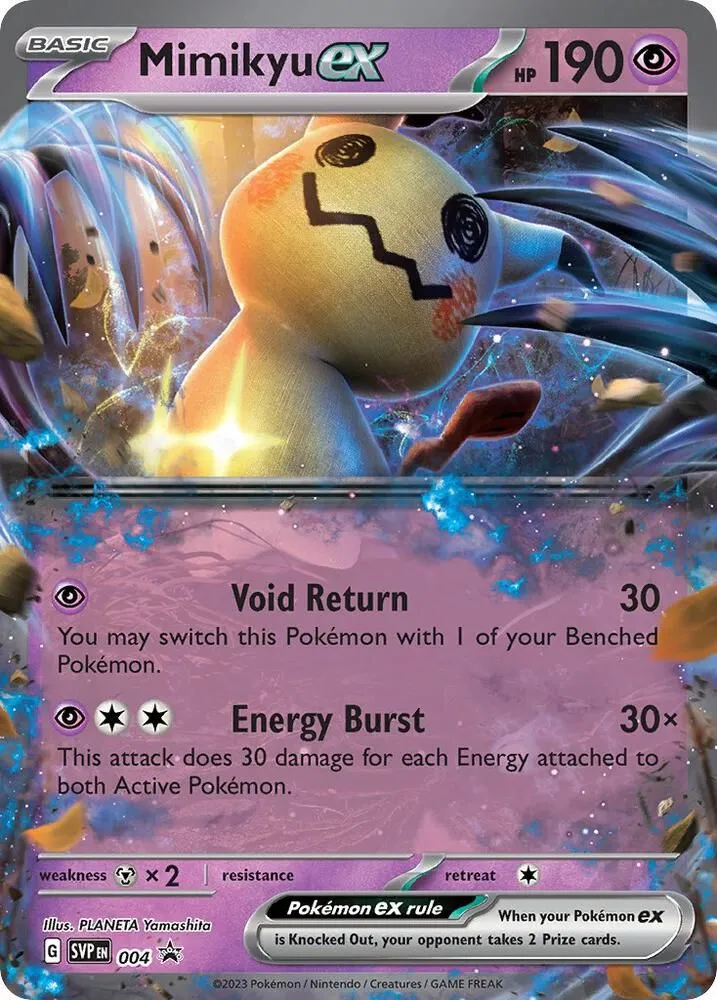 Mimiqui ex — SV: Scarlet & Violet Promo Cards — Pokémon