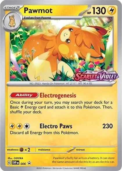 Pawmot — SV: Scarlet & Violet Promo Cards — Pokémon
