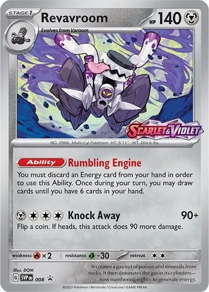 Revavroom — SV: Scarlet & Violet Promo Cards — Pokémon