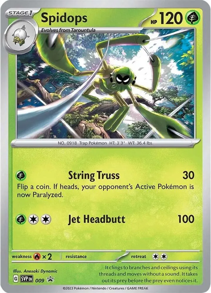 Spidops — SV: Scarlet & Violet Promo Cards — Pokémon