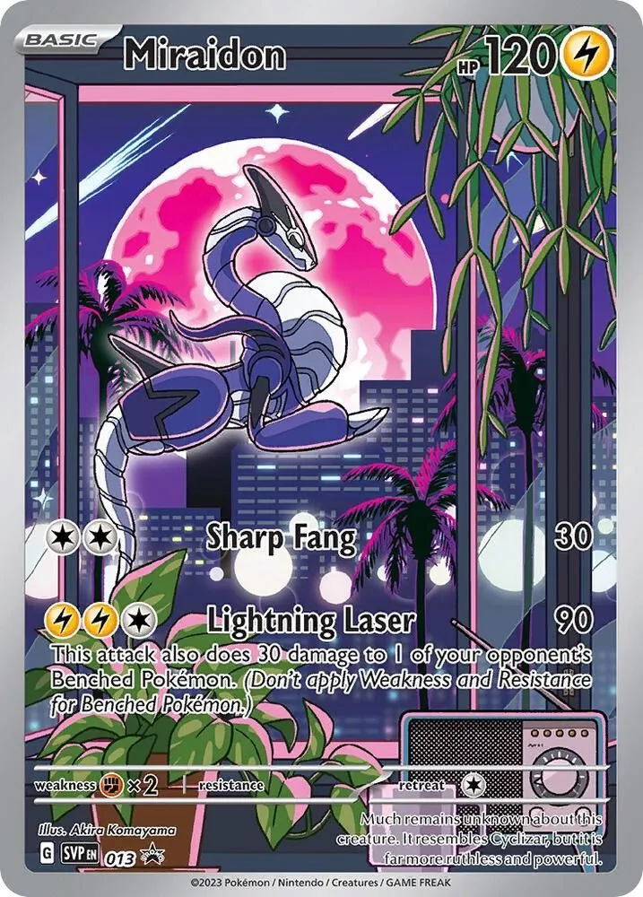 Miraidon — SV: Scarlet & Violet Promo Cards — Pokémon